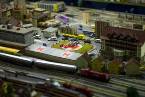 railway at city, Toy Model