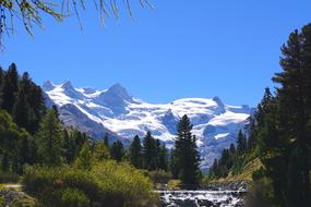 Hiking mountains at Autumn