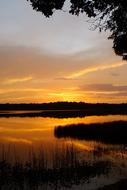 Lake Fire Sunset