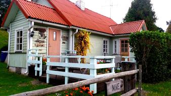 picturesque traditional village House, Estonia