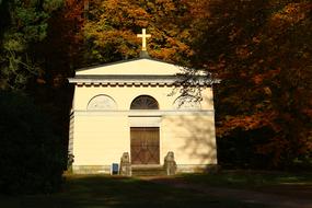 magnificent Ludwigslust-Parchim Castle in the forest