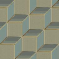 3d geometric background, stacks of cubes