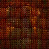 background red metallizer art glass drawing