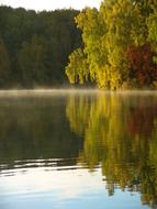 Haunted Lake Water Reflection In