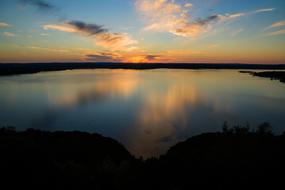 Lake Travis Austin Texas Sunset