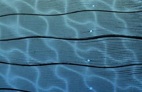 blue wooden surface as background