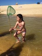 Landing Net Just Beach