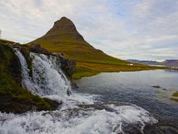 Iceland Waterfall Water