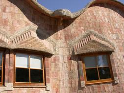 original brickwork above Windows