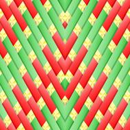 christmas geometric 3d design drawing