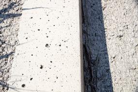 grey concrete surface at sunlight