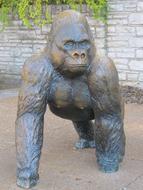 Gorilla Sculpture Public