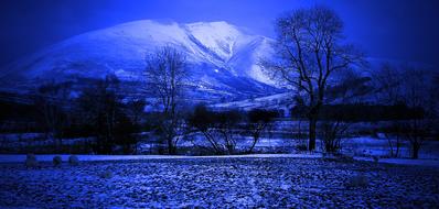 Snow Mountain Winter