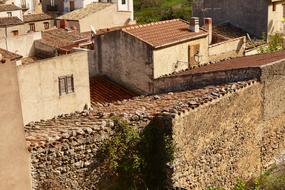 stone fence in Sicily