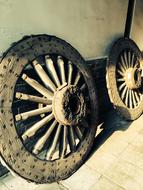 old dirty wheels
