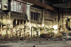 Lost Factory Old ruins