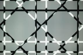 Black and white pattern with triangles