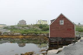 PeggyS Cove Landscape Sea