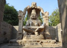 Narasimha Vigraha Located in Hampi,Karnataka