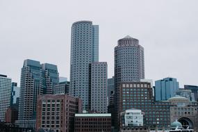 Cityscape of big Buildings