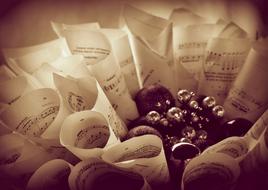 Music Paper decor