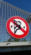 Ban Monkey Child on a wire fence