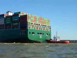 Container Ship Transport