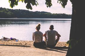 Couple Lake Nature