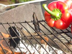 grilled bell peppers