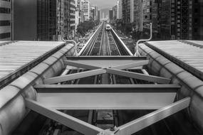 black and white perspective photography of Vanishing Point