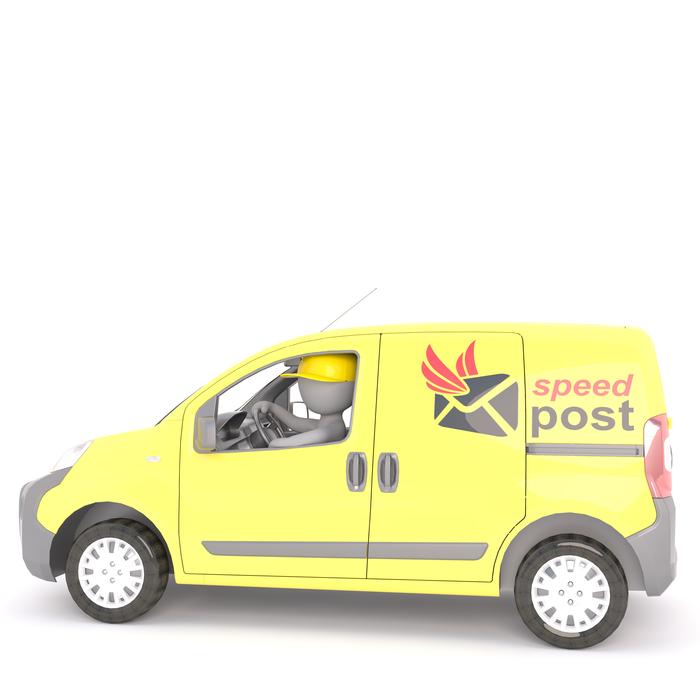 mail yellow bus