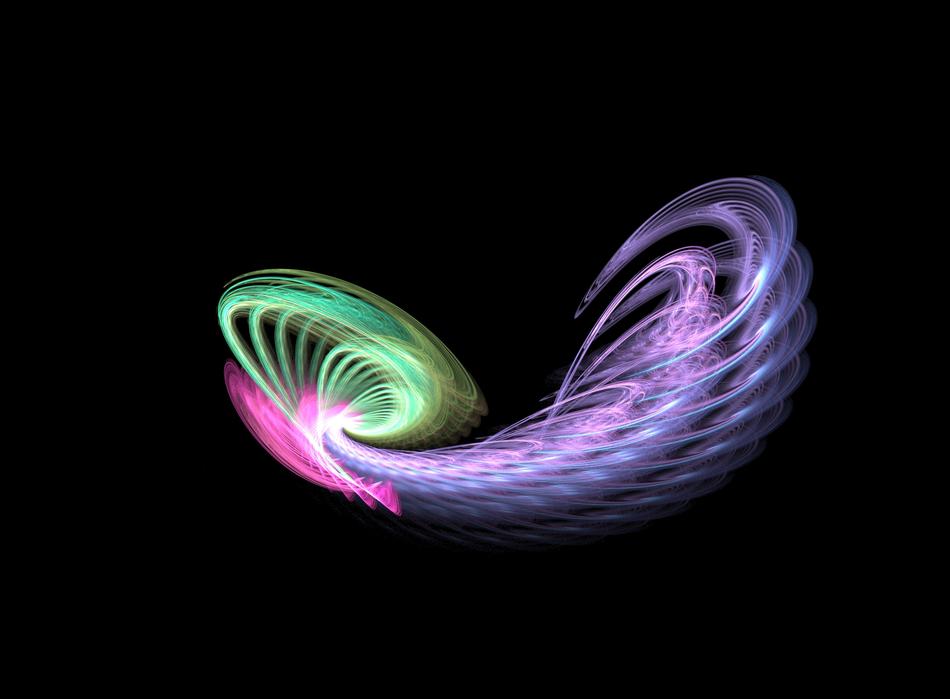 spiral livery on black background