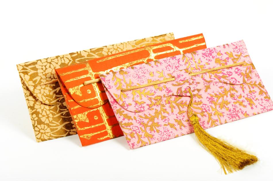cute tasseled envelopes