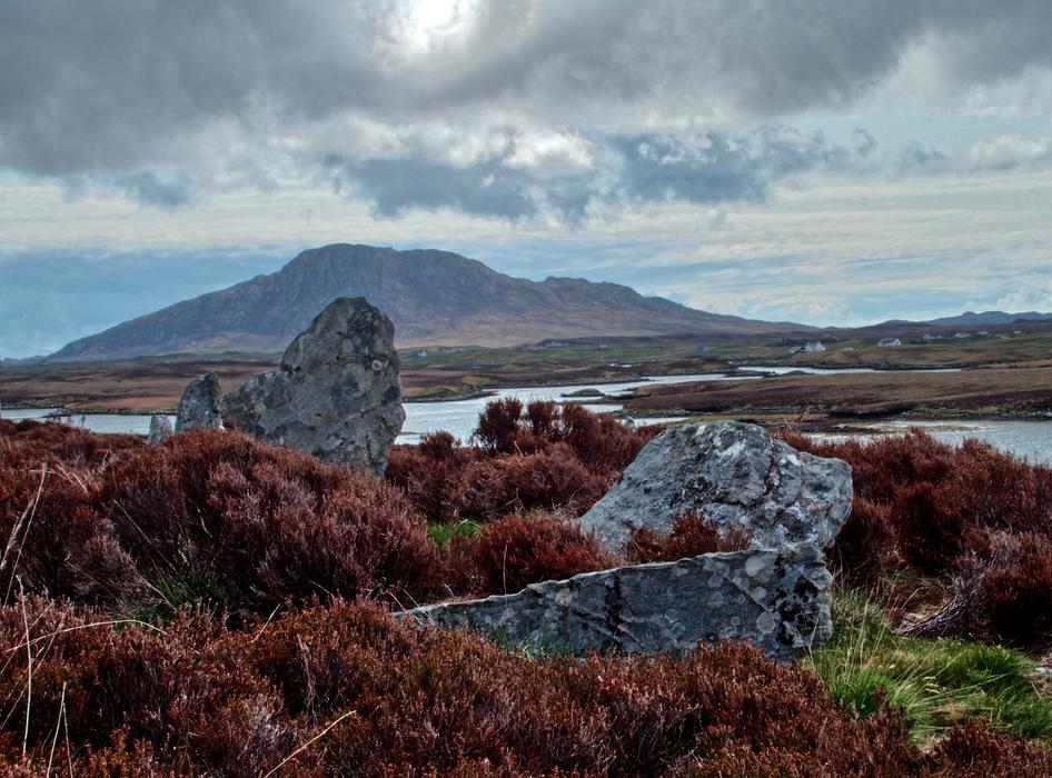 Scotland North Uist Pobull Fhinn nature