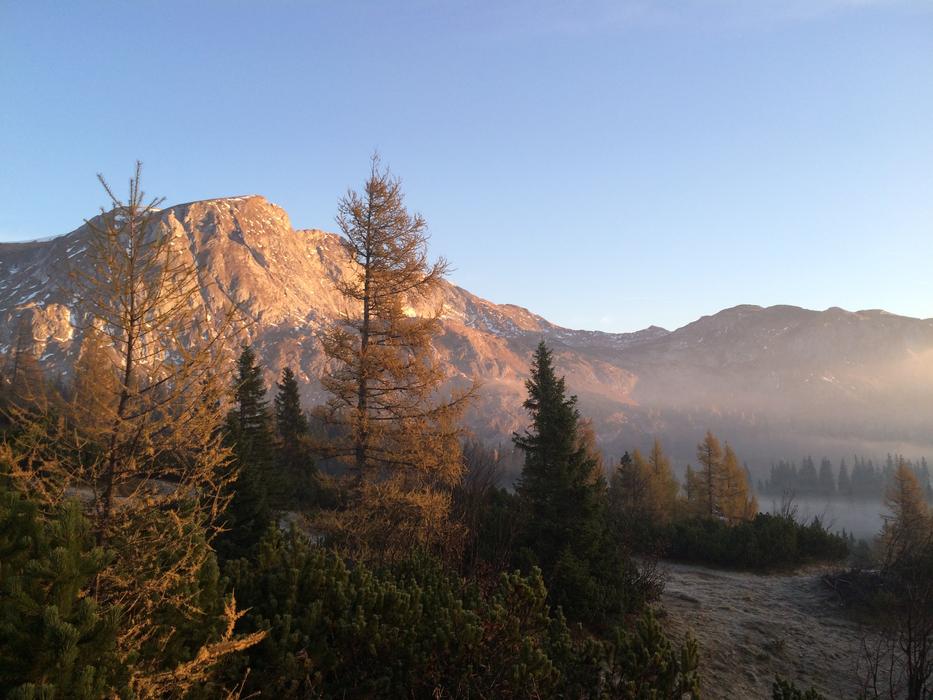 Mountains Autumn Morgenstimmung