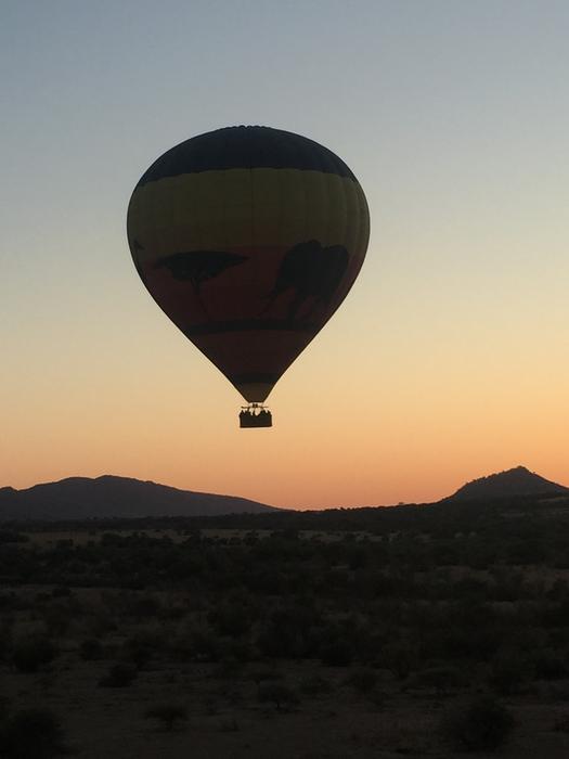 Hot Air Ballon Africa Sky
