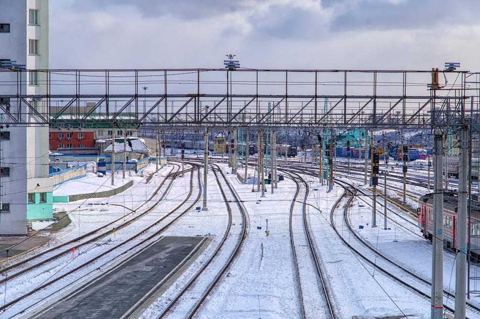 Station Snow Railway