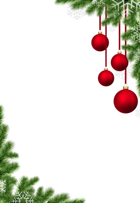 Christmas frame for photo