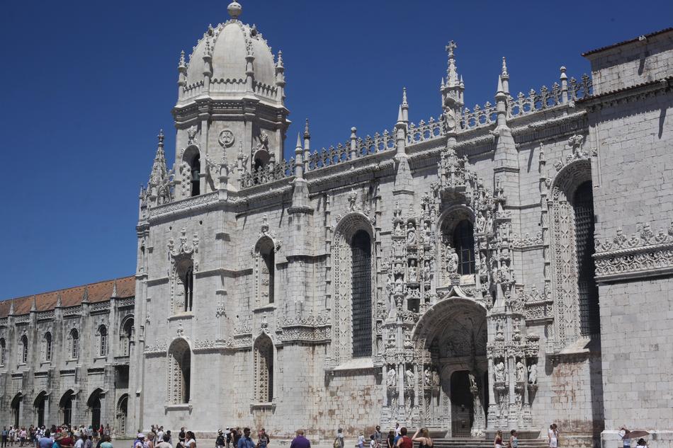 Portugal old monastery view