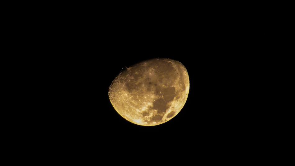 Moon Satellite Sky