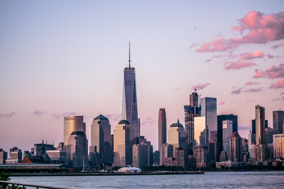 skyscrapers city landscape view