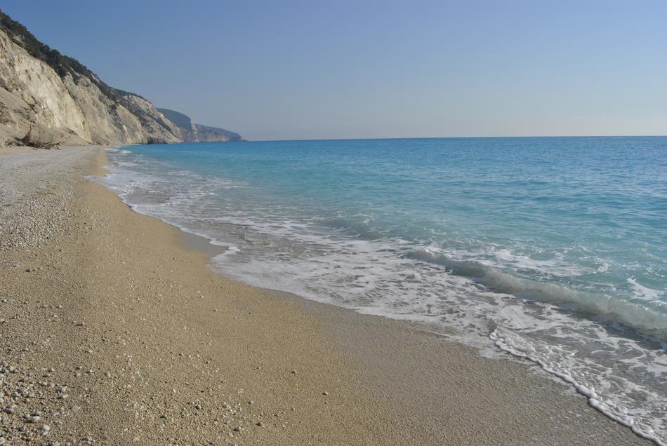 Greek sand sea beach