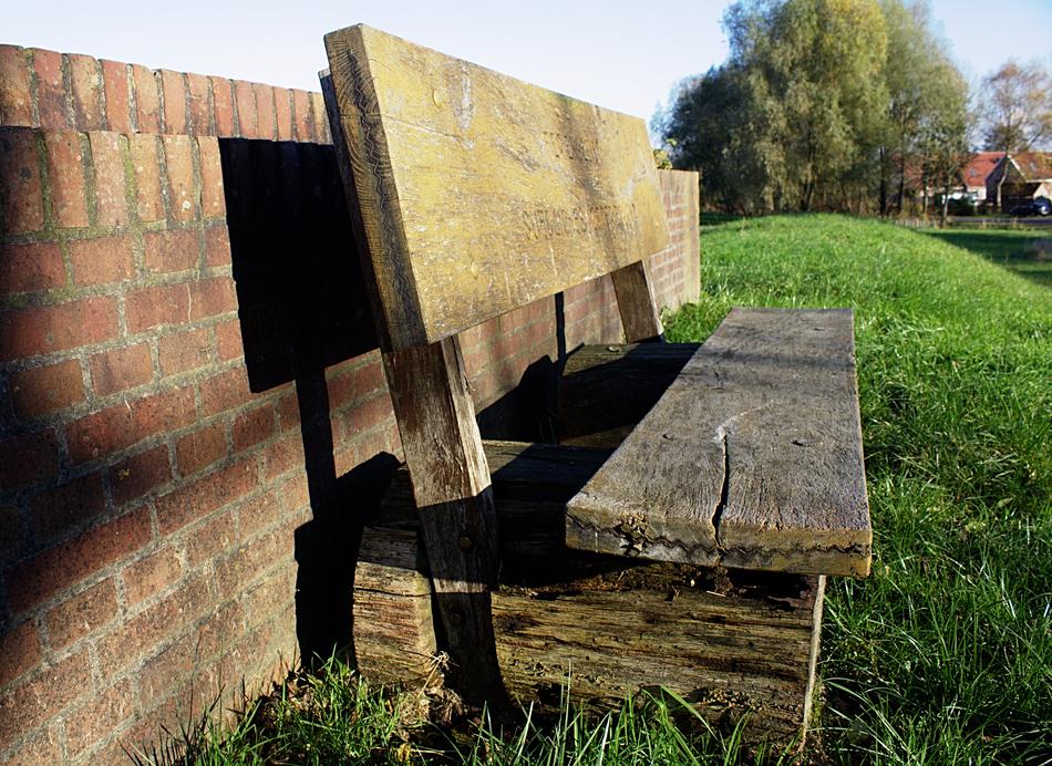 Wooden Bench park Outdoor