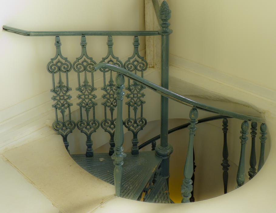 photo of forged railing in the museum building