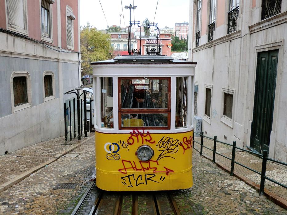 Transport Tram Lisbon Public