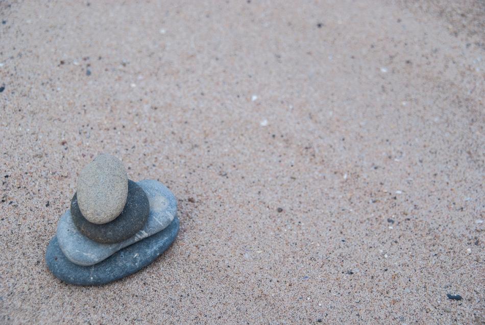 Beach Sand Stones