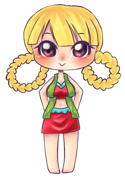 illustrator cute girl christmas drawing