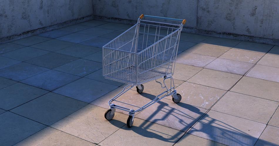 grocery lone cart