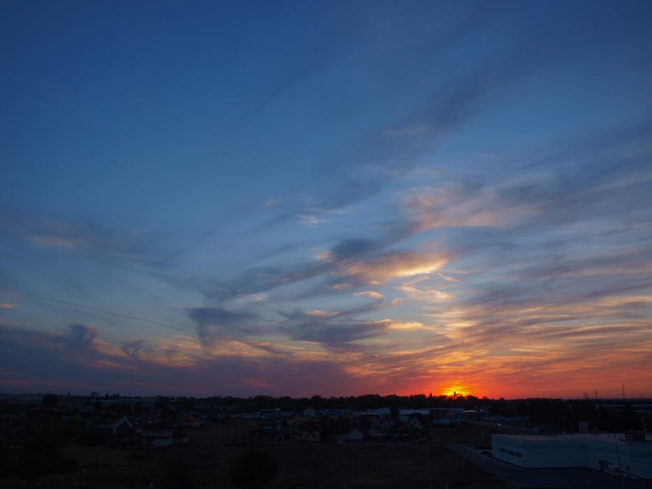 Sunset Sky Clouds view