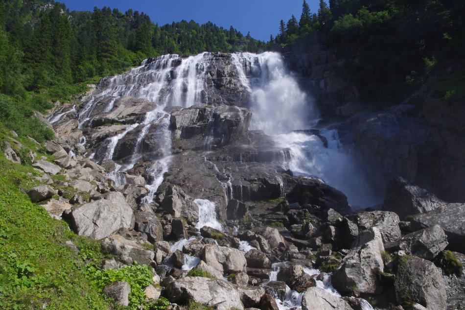 Waterfall otztal Nature